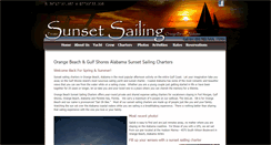 Desktop Screenshot of orangebeachsunsetsailing.com